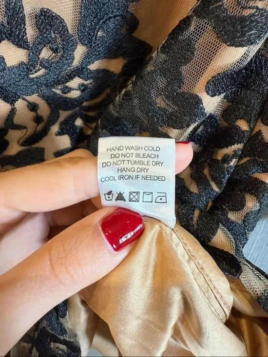 Revolve Lovers and Friends Birch Lace Mini Dress in Black - Picture 8 of 9